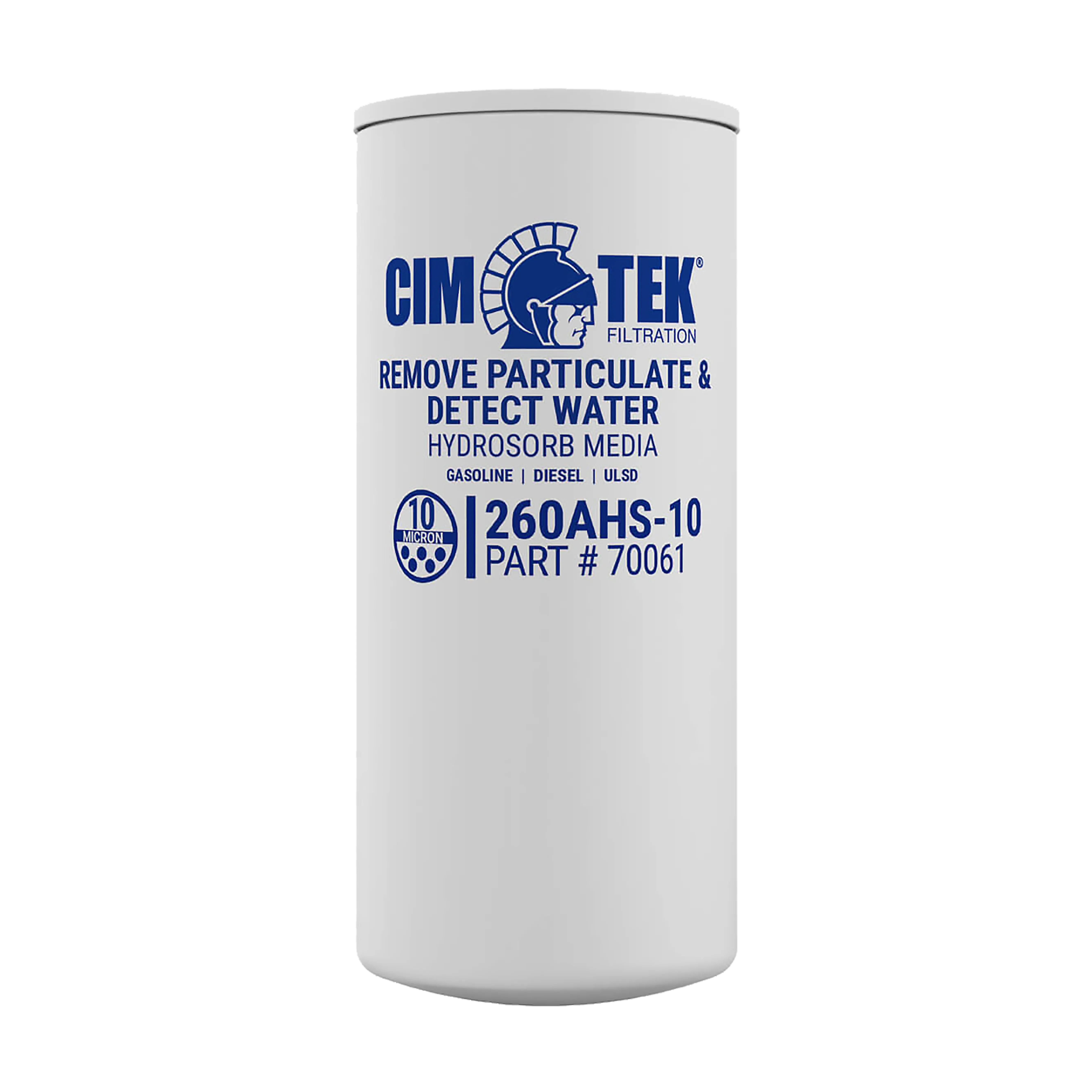 Cim-Tek® Filter 260AHS-10 Hydrosorb® Neat Gasoline & Diesel